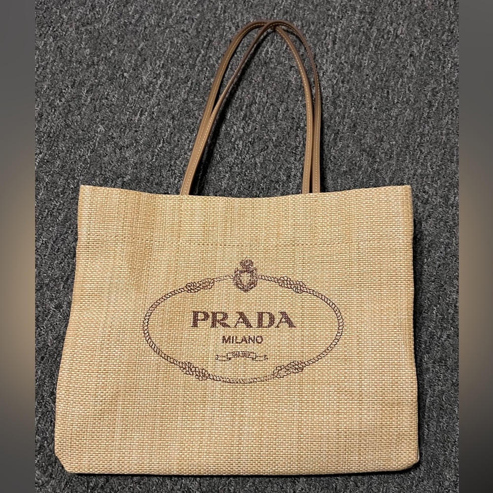 Prada Tote Bag exclusive to specific Prada retailers (St. Barth’s).